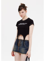 Retro Short Sleeve Slim T-shirt