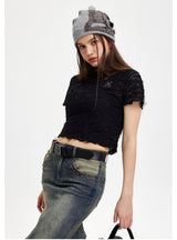 Short Letter Slim T-shirt