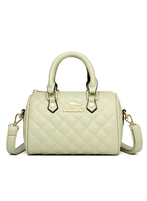 Handheld Large-capacity Rhombic Pillow Shoulder Bag