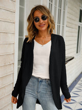 Women Cardigan Irregular Sweater Coat