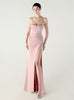 Mermaid Spaghetti Straps Beading Split Prom Dress
