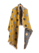 Polk Bevel Scarf Padded Shawl