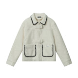 Lapel Small Fragrant Warm Coat