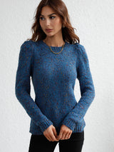 Round Neck Little Knitted Sweater