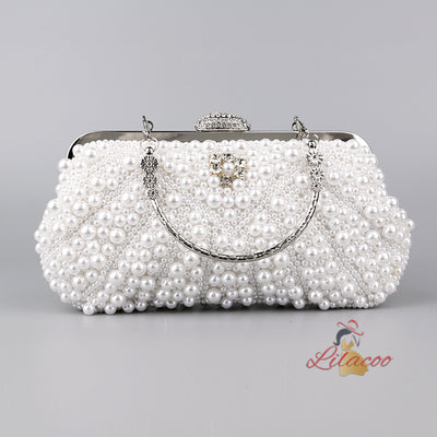 Women Banquet Bag Pearl Handbag