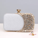 Diamond-encrusted Dinner Bag Retro Banquet Bag