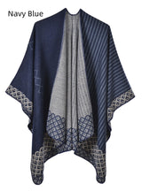 Striped Diamond-shaped Sweet Cloak