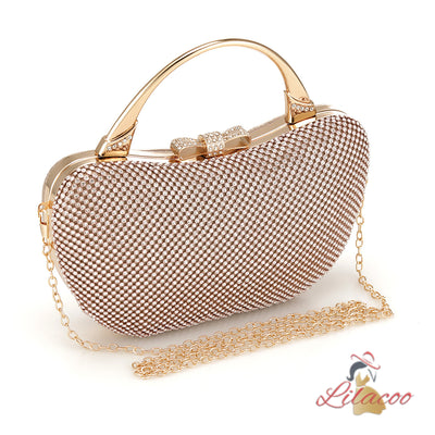 Women Diamond-studded Dinner Bag