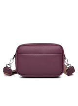 Solid Color PU Ladies Shoulder Bag