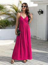 Summer Lace Cross Suspender Dress