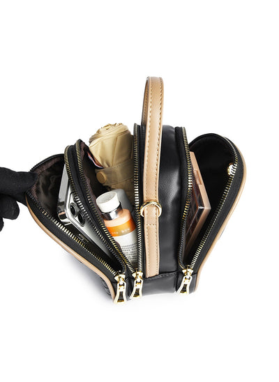 Small Round Bag Large Capacity Shoulder Bag