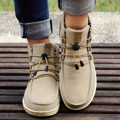 Women Cotton Shoes Flat Booties