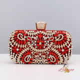 Vintage Banquet Diamond-encrusted Dinner Bag
