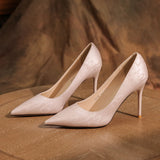 Thin-heeled Pointed High Heels Shoes