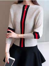 Bat Sleeve Loose Slim Sweater