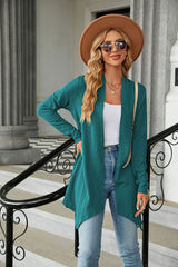 Solid Color Loose Long Sleeve Coat