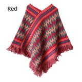 Ethnic Christmas Cloak Shawl