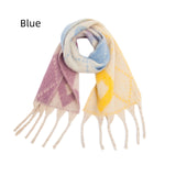 Thickened Thick Tassels Large Rhombic Shawl
