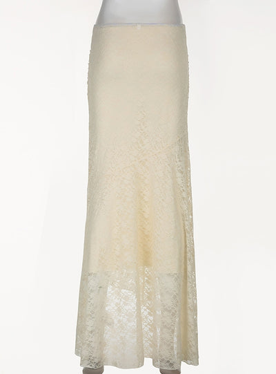 Sexy Mermaid Lace Irregular Skirt