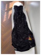 Slim Lace Strap Party Dress