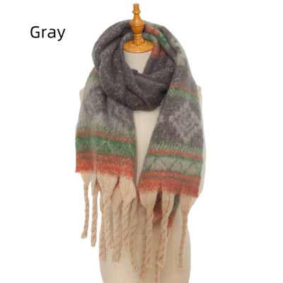 Jacquard Coarse Beard Scarf