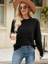 Women Long Sleeve Pullover Sweater