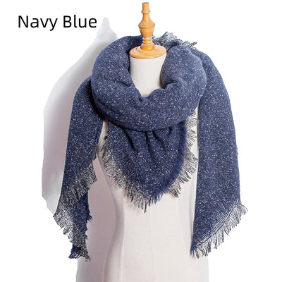 Thickened Shawl Prickly Square Scarf