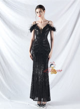 Sequins Mermaid Sequins Prom Dress