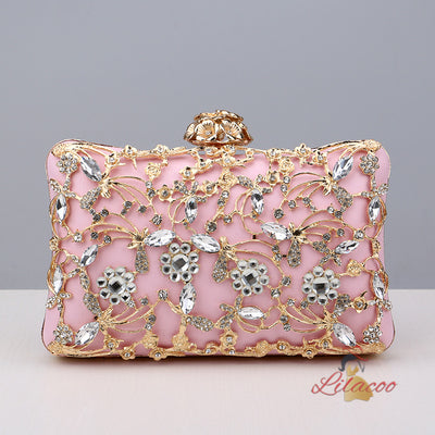 Ladies' Dinner Bag Encrusted Banquet Handbag