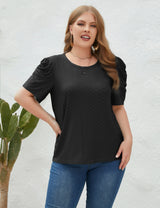 Loose Round Neck Short Sleeve T-shirt