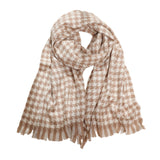 College Wind Houndstooth Scarf