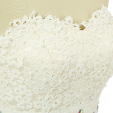 White Lace Sweetheart Homecoming Dress