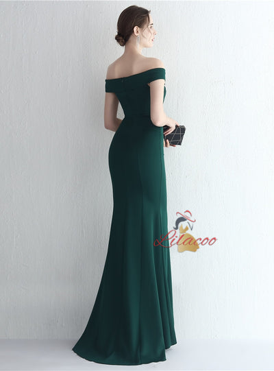 Sexy Off the Shoulder Prom Dress