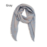 Thickened Jacquard Polka-dot Bevel Scarf