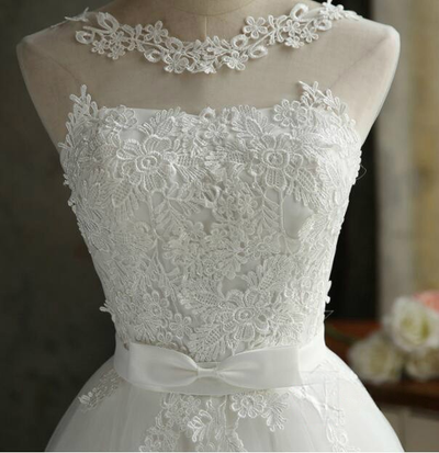 Gray Tulle Lace Homecoming Dress