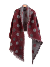 Polk Bevel Scarf Padded Shawl