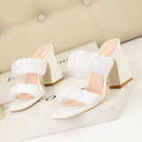 Sexy Square Head and Thick Slipper