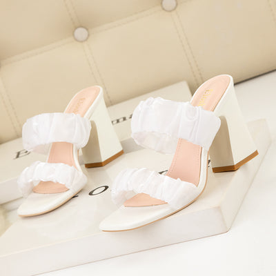 Sexy Square Head and Thick Slipper