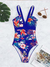 Sexy One-piece Print Swimsuit