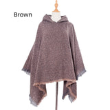 Pure Black Hooded Cloak