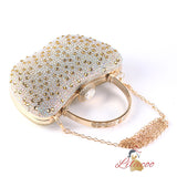 Diamond-encrusted Dinner Bag Clutch Bag
