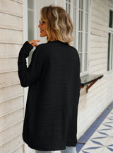 Women Cardigan Irregular Sweater Coat