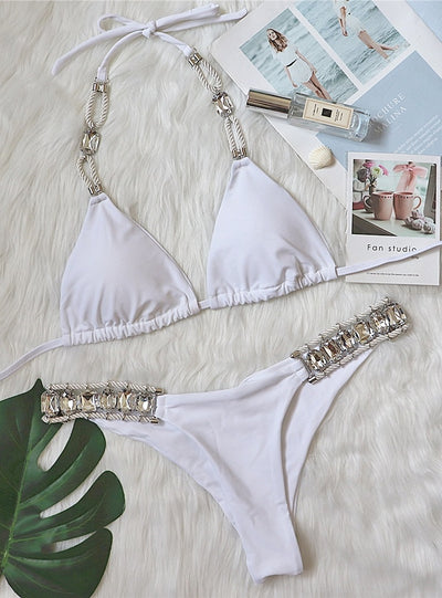 Sexy Crystal Diamond Swimsuit