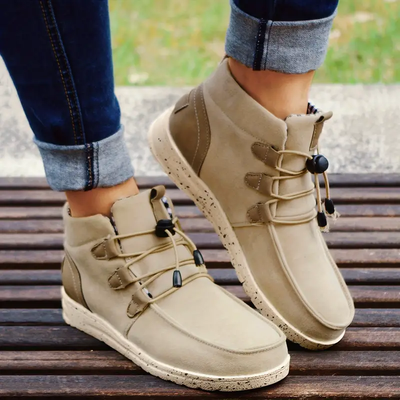 Women Cotton Shoes Flat Booties
