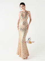 Memraid Sequins Beading Prom Dress
