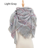 Bristle Large Plaid Square Scarf Shawl