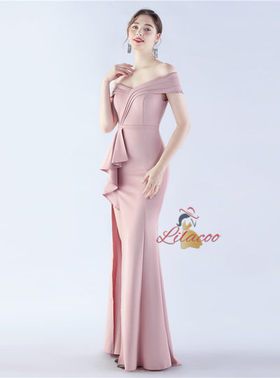 Mermaid Off the Shoulder Prom Dress