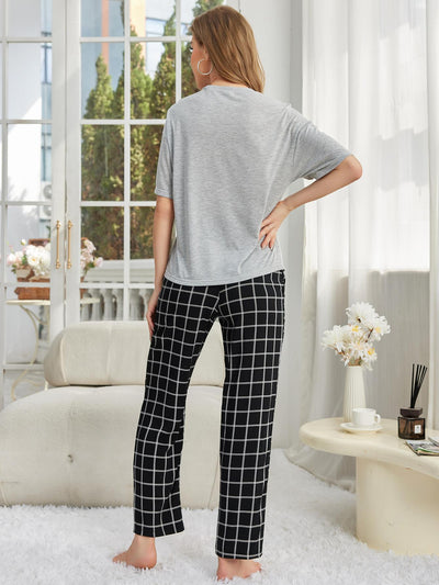 Summer Short-sleeved Trousers Casual Suit