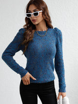 Round Neck Little Knitted Sweater