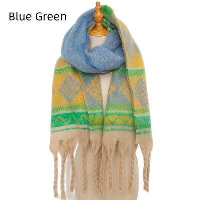 Jacquard Coarse Beard Scarf